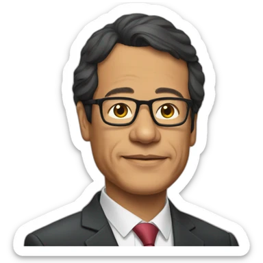 presidente gustavo petro sticker