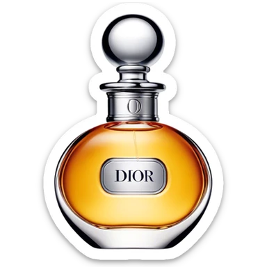 Dior parfume sticker