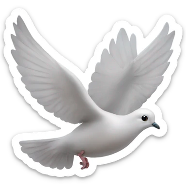 Dove sticker