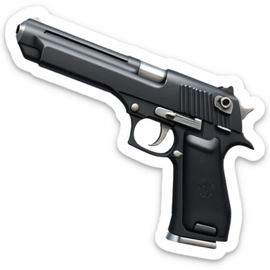 Desert eagle emoji sticker