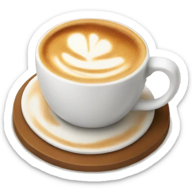 Latte sticker