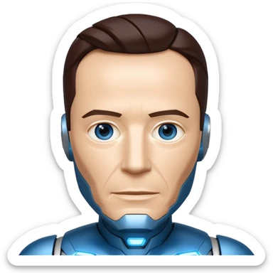 alfred from batman as a AI assitant like ironman's jarvis sticker