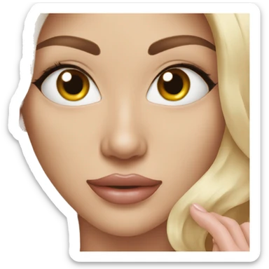 Before plastic surgery sticker