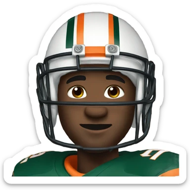Miami hurricanes  sticker