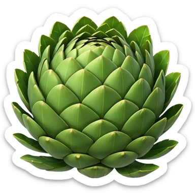artichoke tight scales sticker