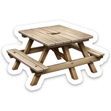 Picnic Table sticker