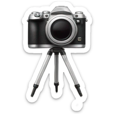 the the back side of the camera is on legs sticker