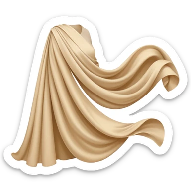 Pale beige Spirituality sticker