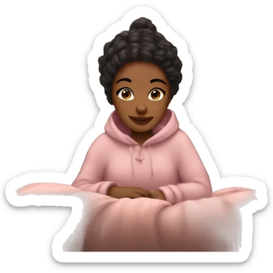 cozy girl vibes sticker