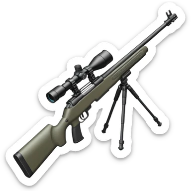 sniper rifle sticker