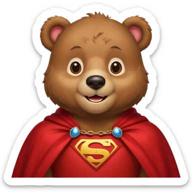 SUPER BEAR AVENTURE sticker