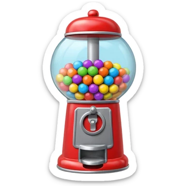 Gumball machine ￼ sticker