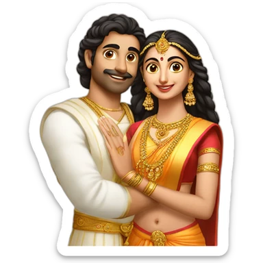 Ram ji photo with Sita no baground sticker