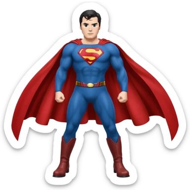 hencry cavill superman sticker