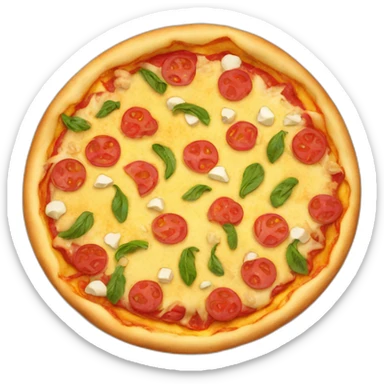 Hawaiin pizza  sticker