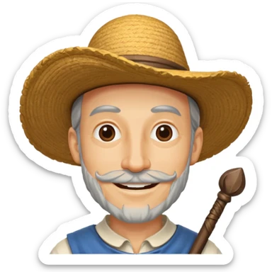 Don Quixote from Limbus Company acting cute sticker