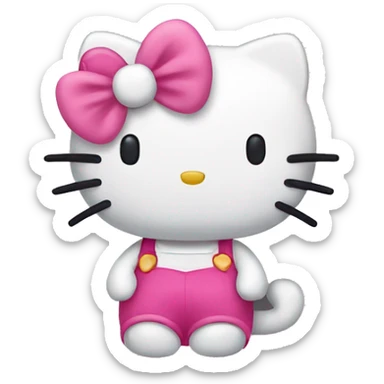Hello kitty sticker