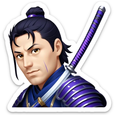Mystic Samurai sticker