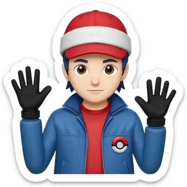 Ash Ketchum (full body) sticker