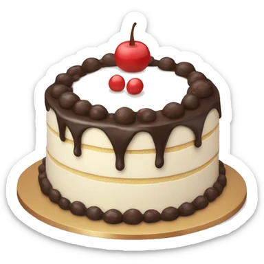 Cake sticker