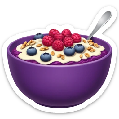 Açai bowl sticker