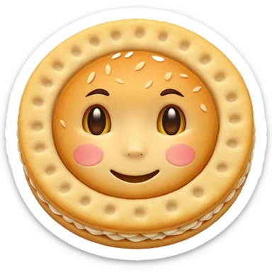 rice cracker sticker