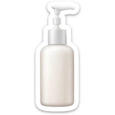 Lotion sticker