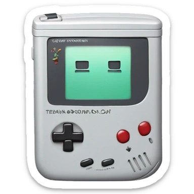 Gameboy sticker