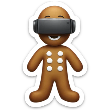 gingerbread-man-in-vr-headset-full body sticker