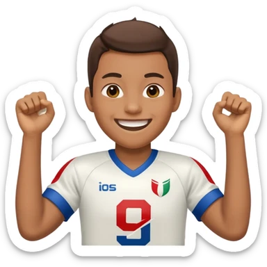 anniversaire sportif sticker