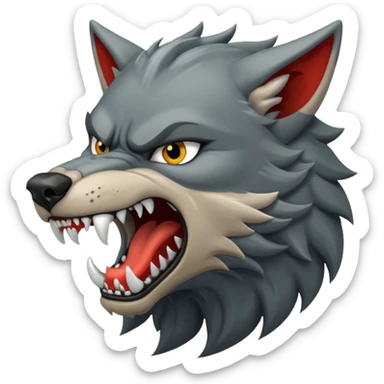 the Wolf Fenrir sticker