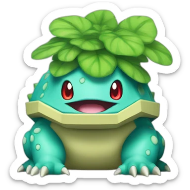 Venusaur card sticker