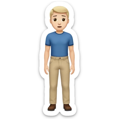 a man farting sticker