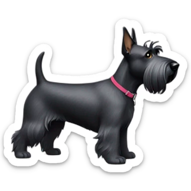 scottish-terrier-dog-walking sticker