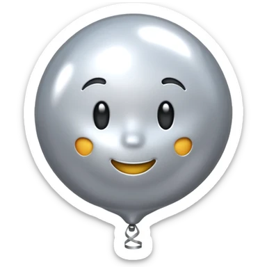 foil balloon sticker