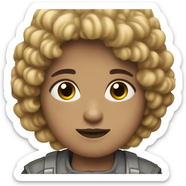 девушка с черными длинными волосами  sticker