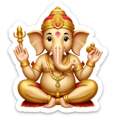 Ganesha sticker