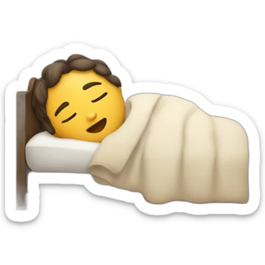 sleeping sticker
