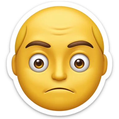 arrogant emoji sticker