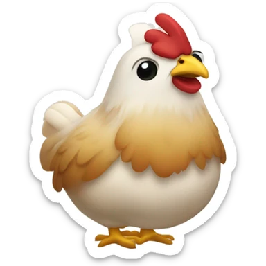 chicken cogee sticker