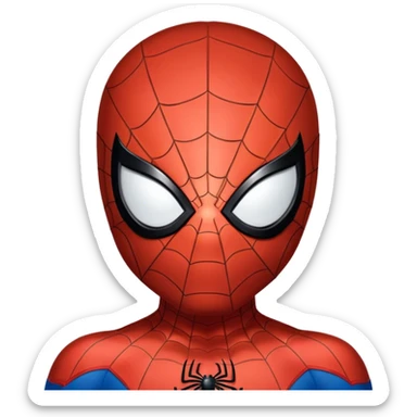 Spider man from marvel  sticker