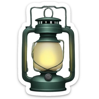 electric lantern sticker