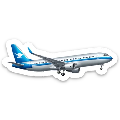 Azal airplane sticker