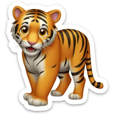 tiger sticker