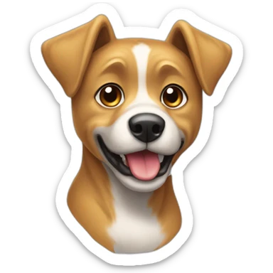 Chien qui joue au jeu vidéo sticker