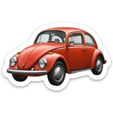 Coccinelle vw sticker