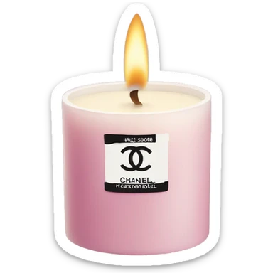Chanel candle sticker