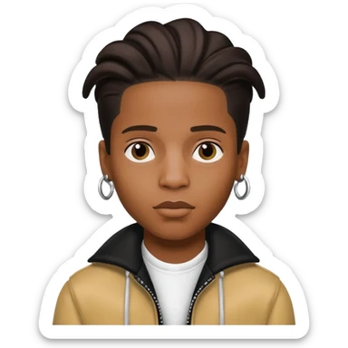 asap rocky pretty bratz boy sticker