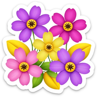 spring flowers sticker