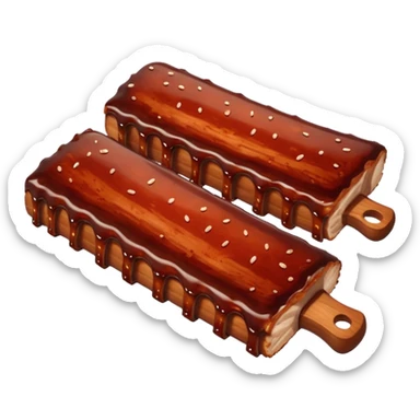 bbq ribs sticker